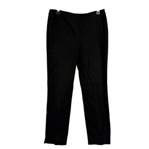 Lafayette 148 New York‎ Black Chino Pants Size 4